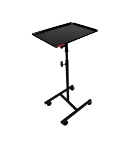 Mesa Preta Carrinho Auxiliar Regulável p/ Vapor de Ozônio MAO01PR - Best Pro